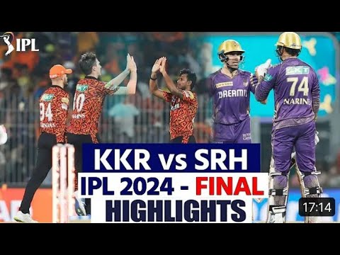 ipl final 2024 highlights full match|| ipl highlights 2024 || ipl 2024 current affairs|#trending#ipl