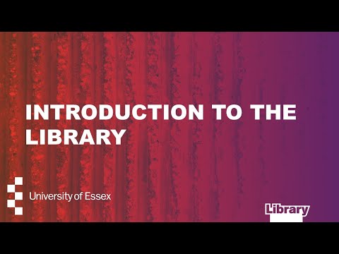 Introduction to the Library 2022-23