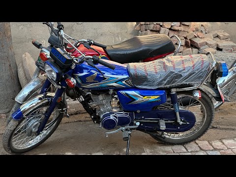 Honda CG 125 Blue 2025 (A little modification done) #BlueHonda #honda #hondacg125