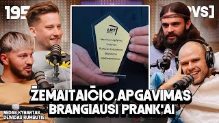 PVS #195  NEDAS IR DEIVIDAS - Nešvankiai (Žemaitaičio apgavimas, brangiausi prank'ai, teismai)