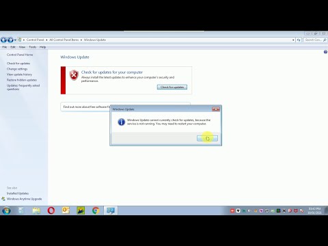 How to fix the issue, Windows update cannot currently check for updates.