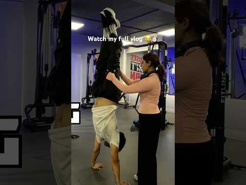 My first vlog #shorts #fitness #calisthenics
