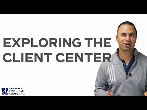 Welcome to the KFG Client Center