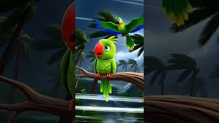 #SadParrot #LonelyParrot #EmotionalStory #ShortStory #3DCartoonStory #AnimalStory #JungleStory😞