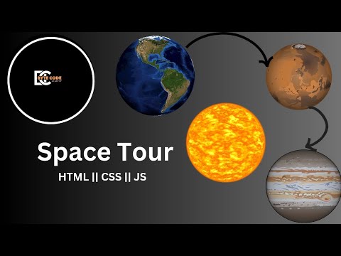 Space Tour🌍🚀🌞 #coding #trending #programming #html
