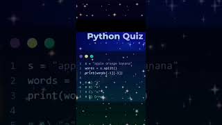 #PythonQuiz #CodingChallenge #PythonKnowledge #ProgrammingPuzzle #TechTrivia #CodeMasters