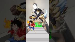 Luffy vs Rob Lucci #luffy #lucci #dragonball #animefilter #animegame