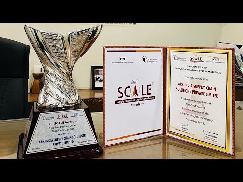 ARK India | Wins Excellence in Third Party Logistics award at SCALE awards 2022