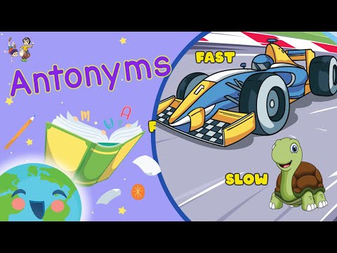 Antonyms for Kids - What are Anotonyms? (Learning Videos For Kids)