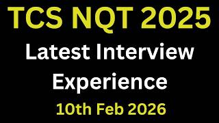 TCS Ninja Interview Experience 2025 | TCS Ninja Interview Questions And Answers