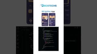 Bill Splitter App UI | Split Smarter, Pay Fair 📲
