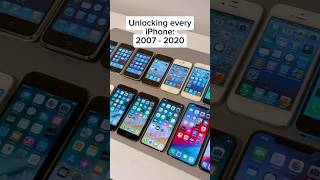 Every iPhone, every original iOS: unlocked (2007-2020) #nostalgia #throwback #ios #iphone #apple