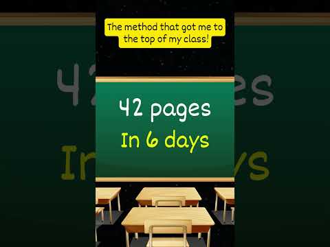 How to remember EVERYTHING from class #shorts #study #studytips