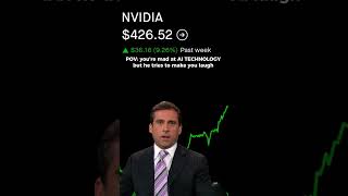When that AI stocks hit a Lil Different 😆 💰 #Nvidia #aistocks #financememes  #funnymoney