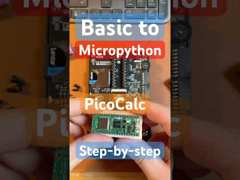 Clockwork PicoCalc: Flash Basic to Python Step-by-step #picocalc #Python #raspberrypi #mmbasic