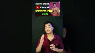 How to create a YouTube channel #shorts #howtocreateyoutubechannel