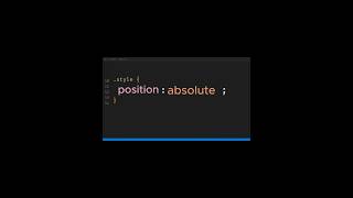 Absolute Positioning CSS #coding #flexbox #css