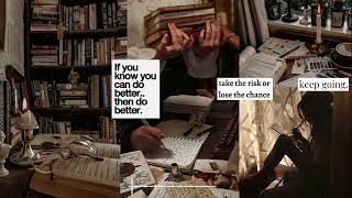romanticizing studying and reading in a library (playlist)