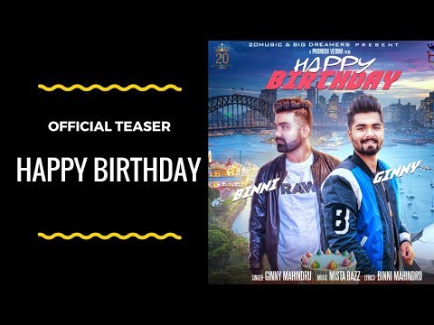 Happy Birthday (Teaser) Ginny Mahindru | Parmish Verma  | 20 Music