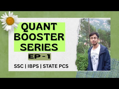 Quant Booster Series – Ep 1 | SSC & Banking Questions with Shortcuts with AMAN THAKUR #sscmts
