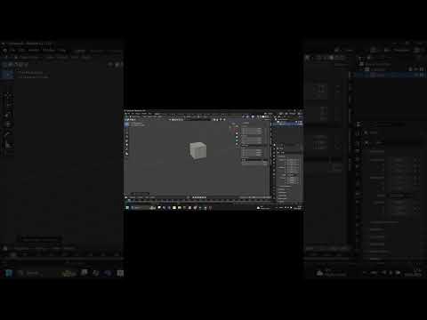 ArchViz in Blender for beginners 3D modeling door from scratch part 2 #archviz  #b3d