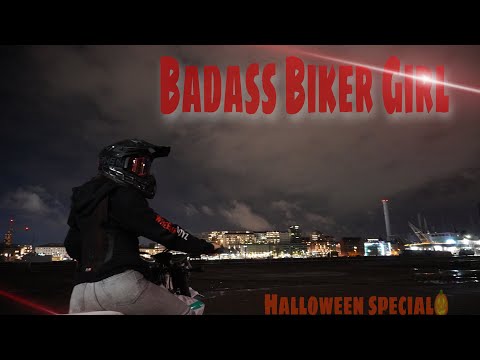 Badass Biker Girl/husqvarna 501/bike cinematic video/4K