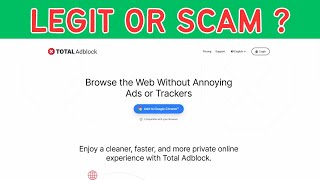 Total Adblock Review  - Legit or Scam?
