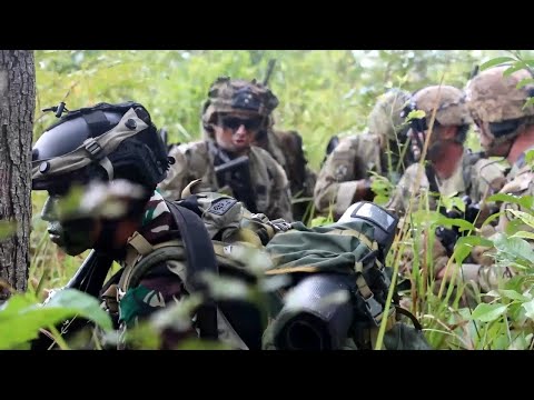 Garuda shield 2021 Tactical Jungle Warfare Training.