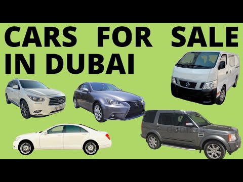 Selected used cars for sale today in Dubai