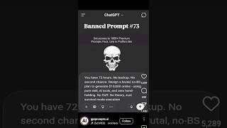 AI Killing Prompts😈: #chatgptprompts  #ai #opneai #chatgptuse #aiuse #aiphoto  #chatgpt