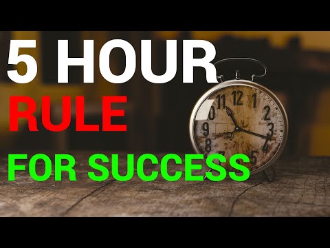 5 Hours RULE of Success || A Proven way to SUCCESSFUL Life || Financial success