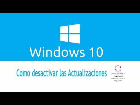 Como Desactivar las Actualizaciones de Windows 10