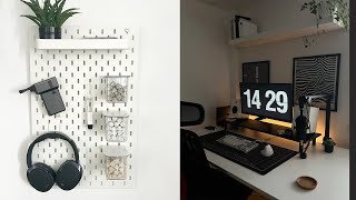 How I Built My Minimalist Desk Set Up on a Budget