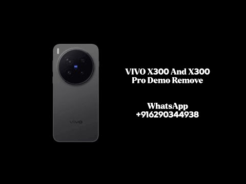VIVO X300 DEMO Remove