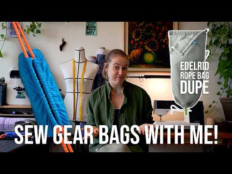 Making Bags for My Gear: 3 Quick & Easy Sewing Projects | Sew With Me!