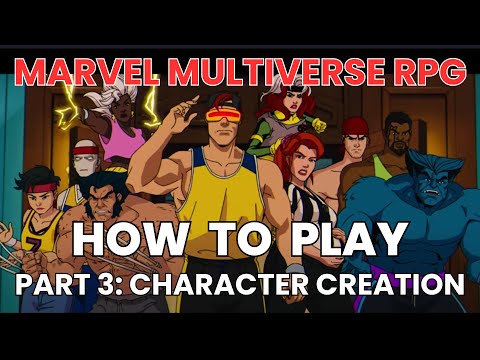 How To Play the Marvel Multiverse RPG: Character Creation (using X-Men ’97 Jubilee as an example)