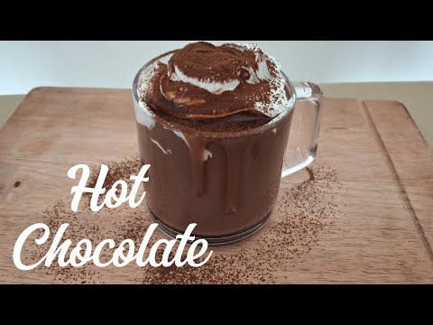 How to make Italian Hot Chocolate At Home | Easy Recipe . ASMR