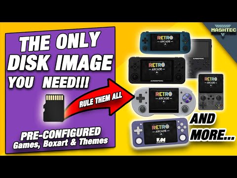 The BEST Disk Image To Rule Them All - RetroArcade for YOUR Retro-Gaming Handheld!