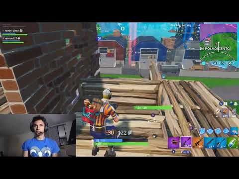Regreso magistral en Fortnite con Recoon117. Primera win en vivo!