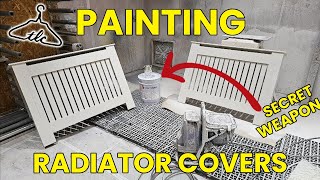 Quick Turnaround Painting Radiator Covers (DIY FRIENDLY)