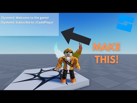 How to make SYSTEM MESSAGES in Roblox Studio! (Tutorial)
