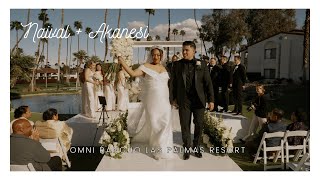Omni Rancho Las Palmas Resort Wedding | Naival + Akanesi