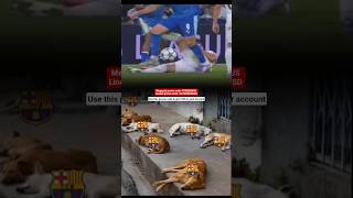 Barcelona Fans be Like😂 #footballmemes #barcelona #realmadrid #shorts