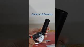Circle in 15 seconds | Circle | Orthodontist Circle | Easy steps Circle |