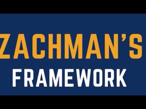Zachman’s Framework