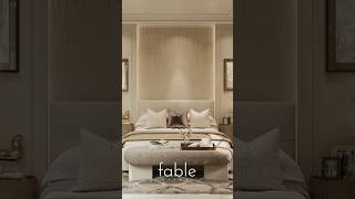 Modern classical bedroom in 3D – elegance reimagined!  #luxurydesign  #3dvisualization  #cgi #reels