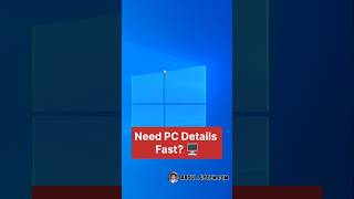 Find System Info Fast! 🖥️ #CMDHacks  #windows  #pcsolution