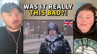 Americans React: Storm Goretti Hit the UK With Brutal Winter Weather