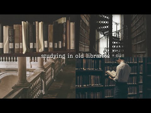 A dark academia playlist for studying in old libraries