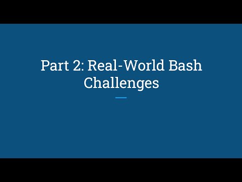Mastering Bash Scripting: Real-World Applications & Key Concepts